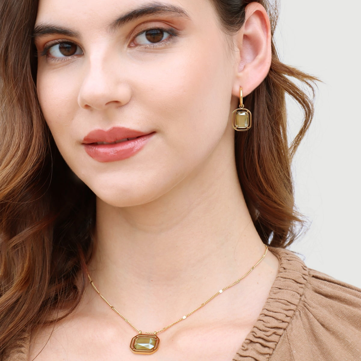 Collar Pixels Flarelle Amarillo Anartxy