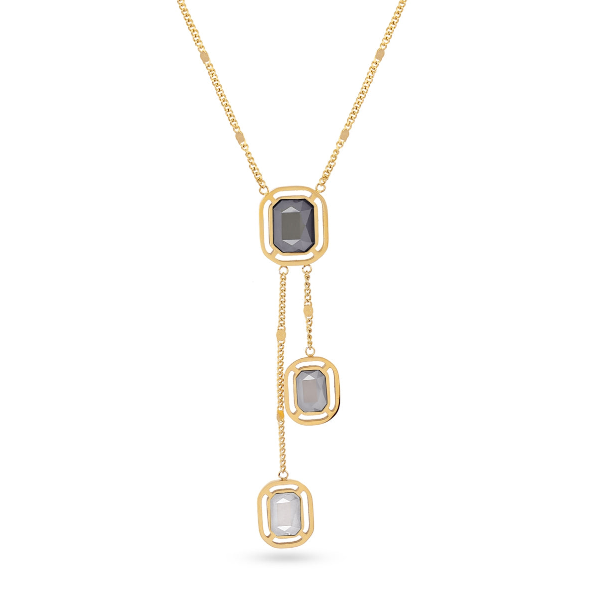 Collar Pixels Lunitha Gris Anartxy