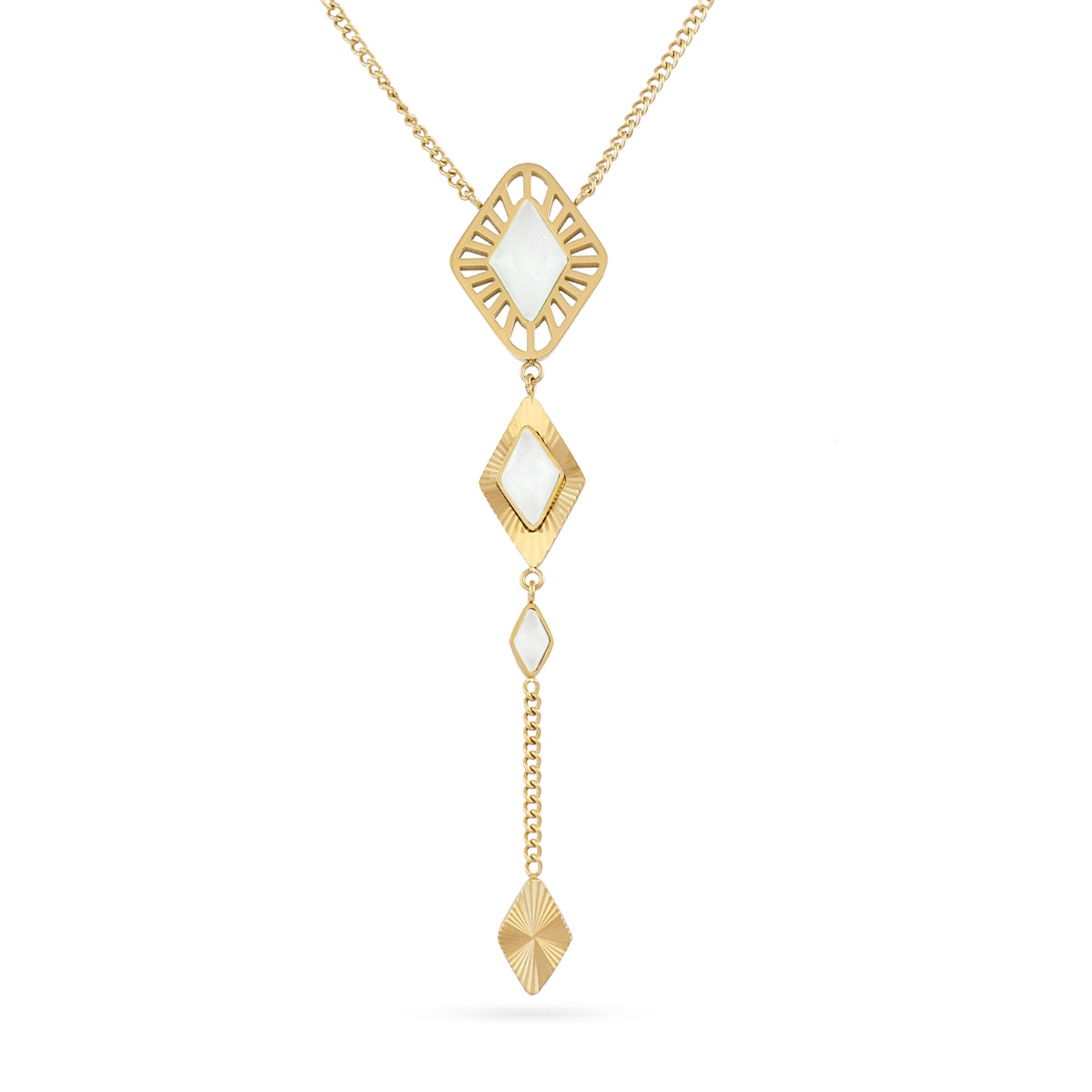 Collar Prisma Caelix Blanco Anartxy