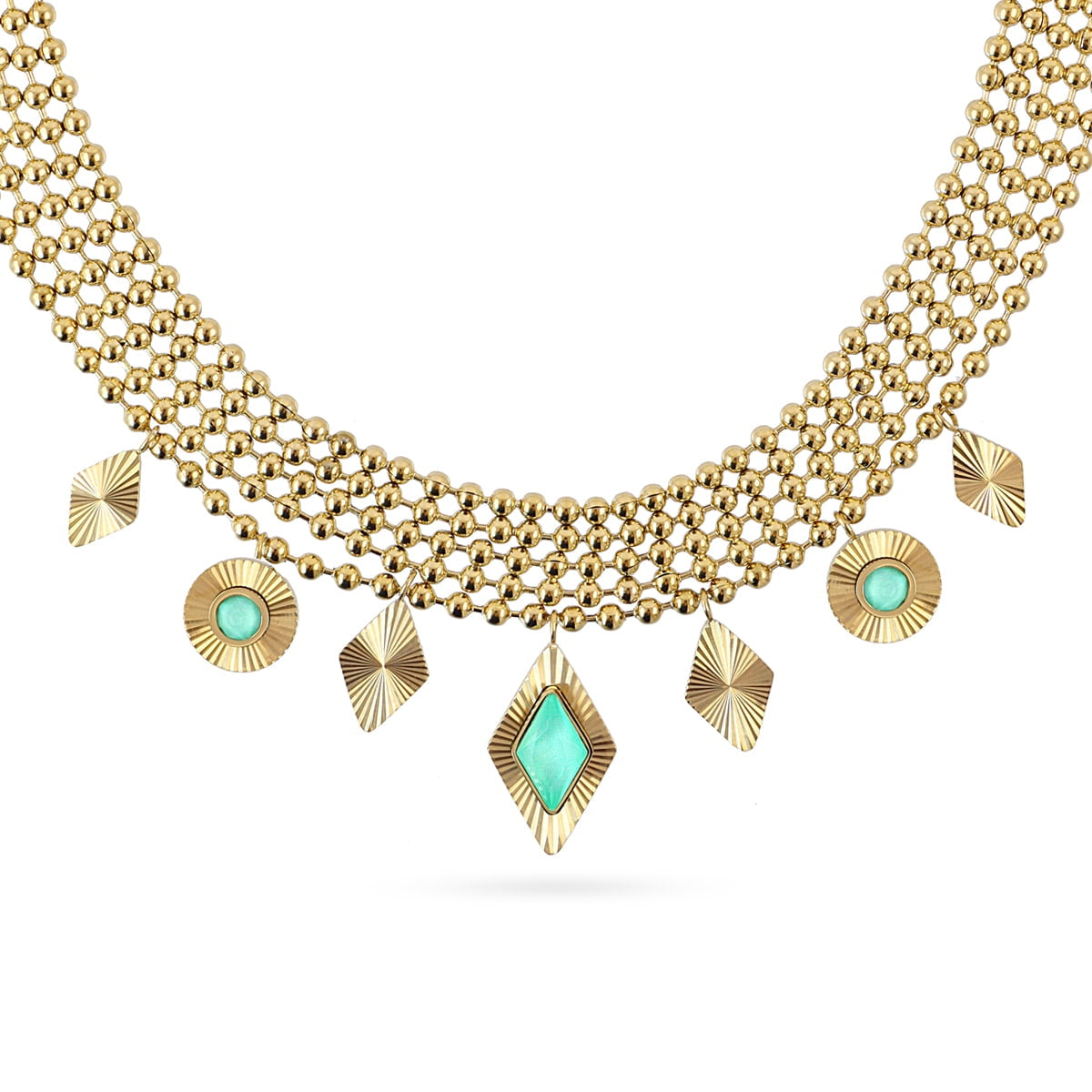 Collar Prisma Orlix Verde Anartxy