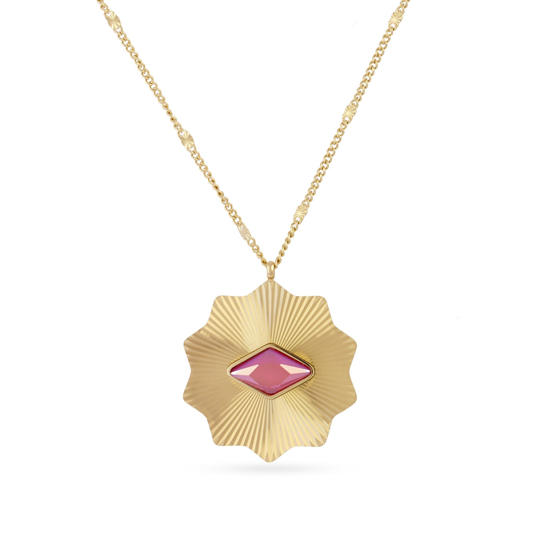 Collar Prisma solar Rosa Anartxy