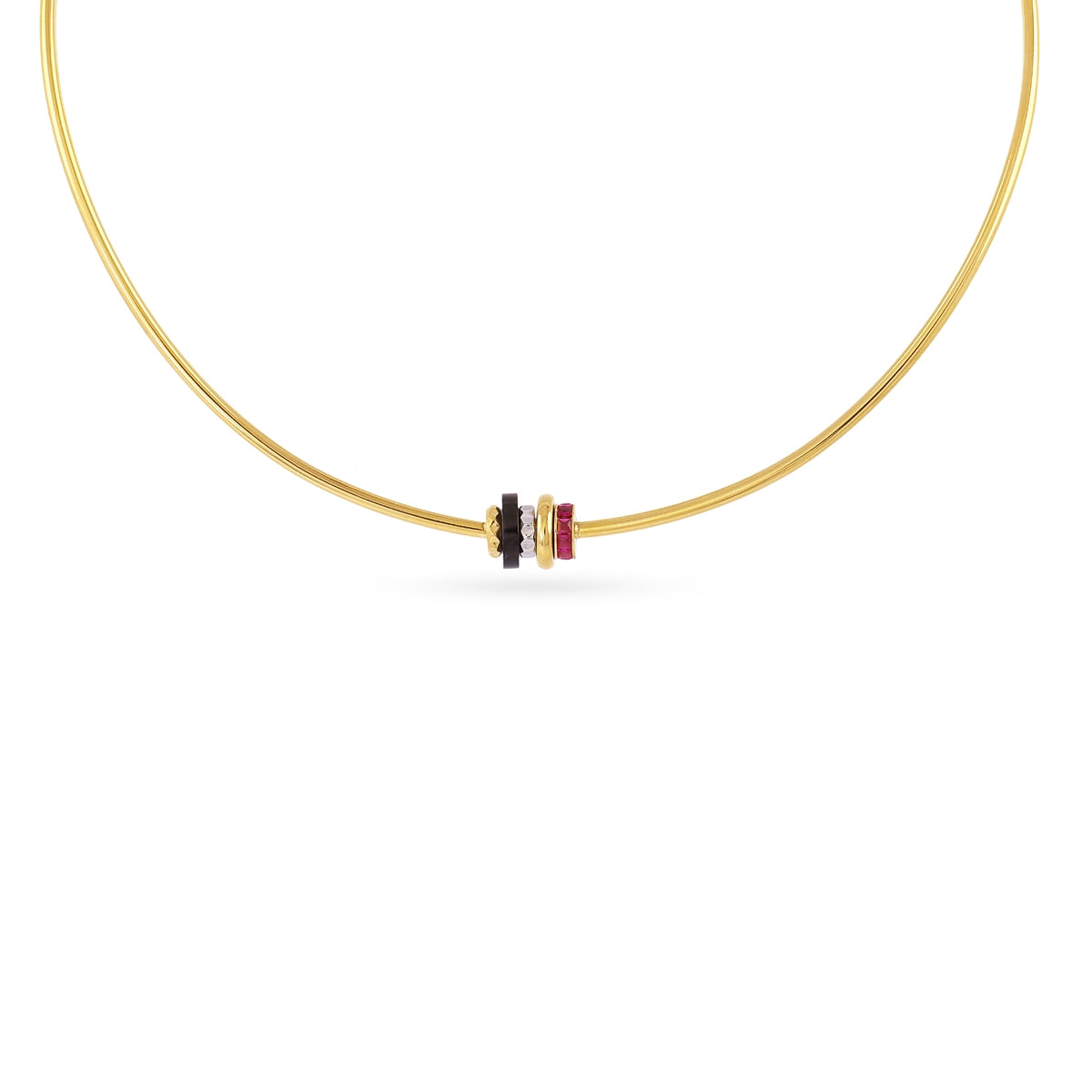 Collar rígido Vandal multicolor Fucsia Anartxy