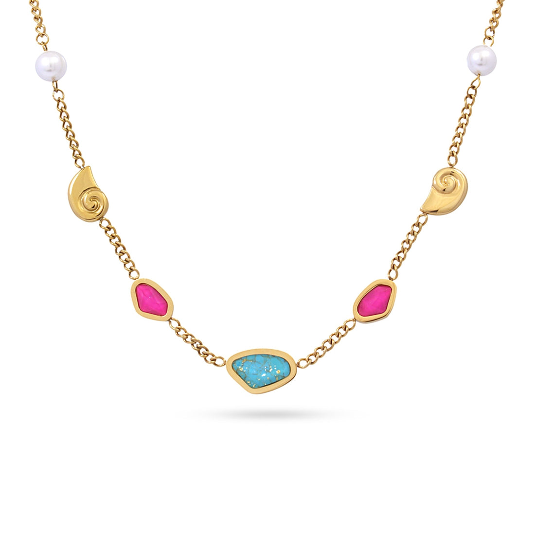 Collar Aqua Reef Verde Anartxy