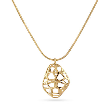 Collar Senses Weave Dorado Anartxy