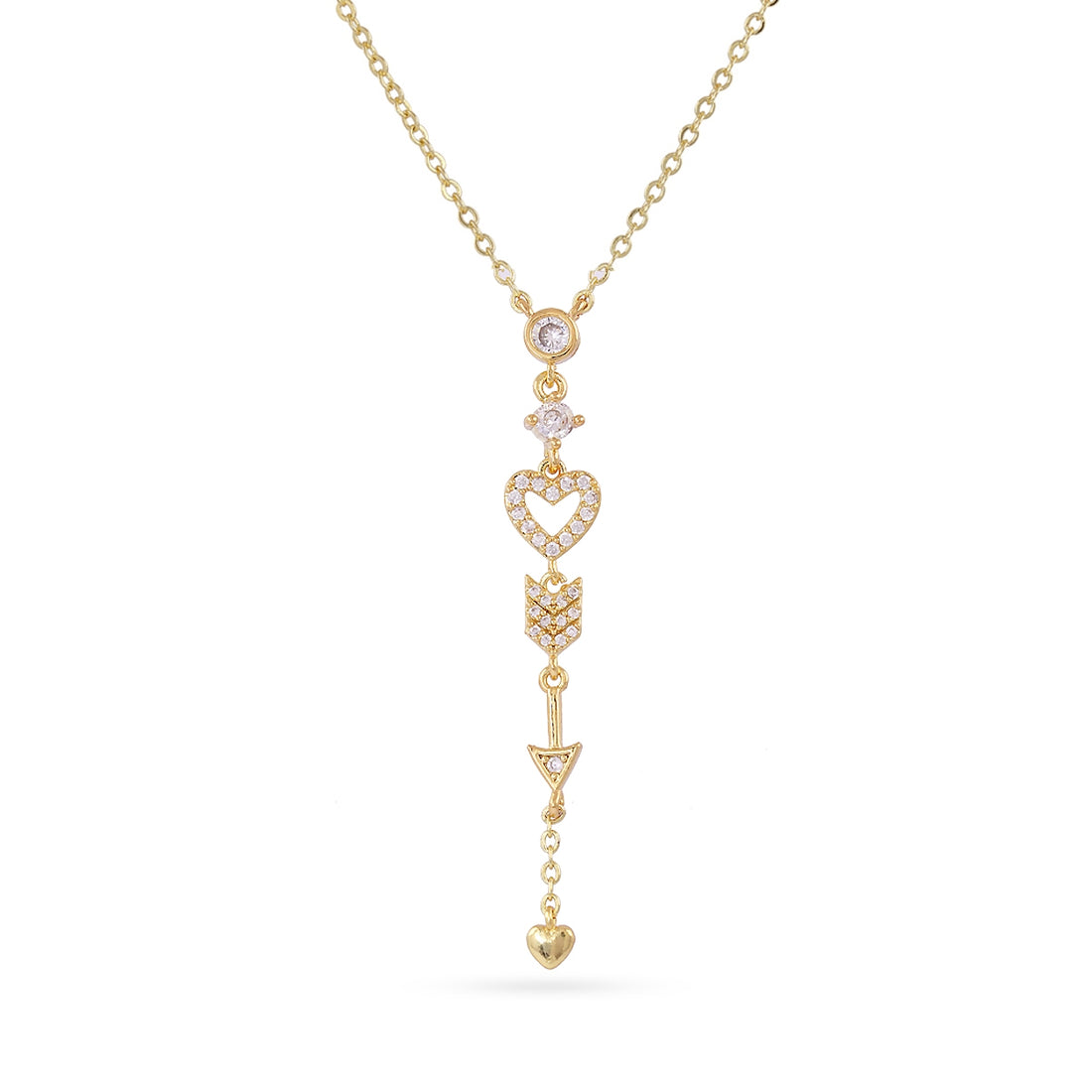 Collar Shine Amoura Dorado Anartxy