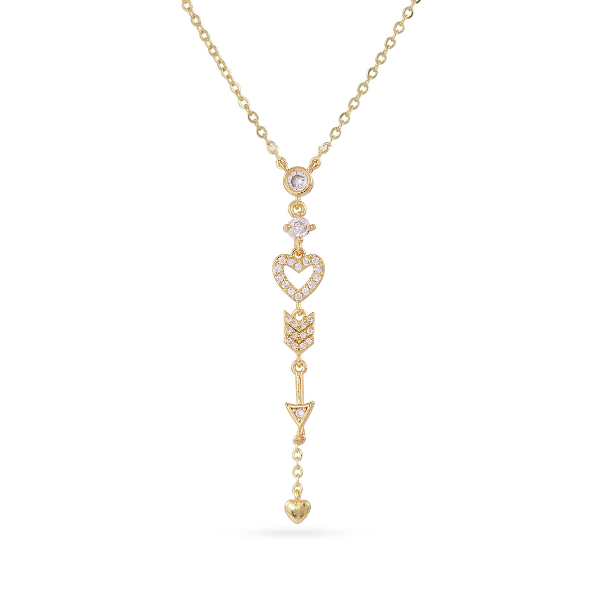 Collar Shine Amoura Dorado Anartxy