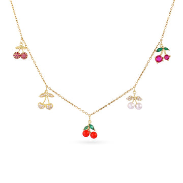 Collar Shine Berry Dorado Anartxy