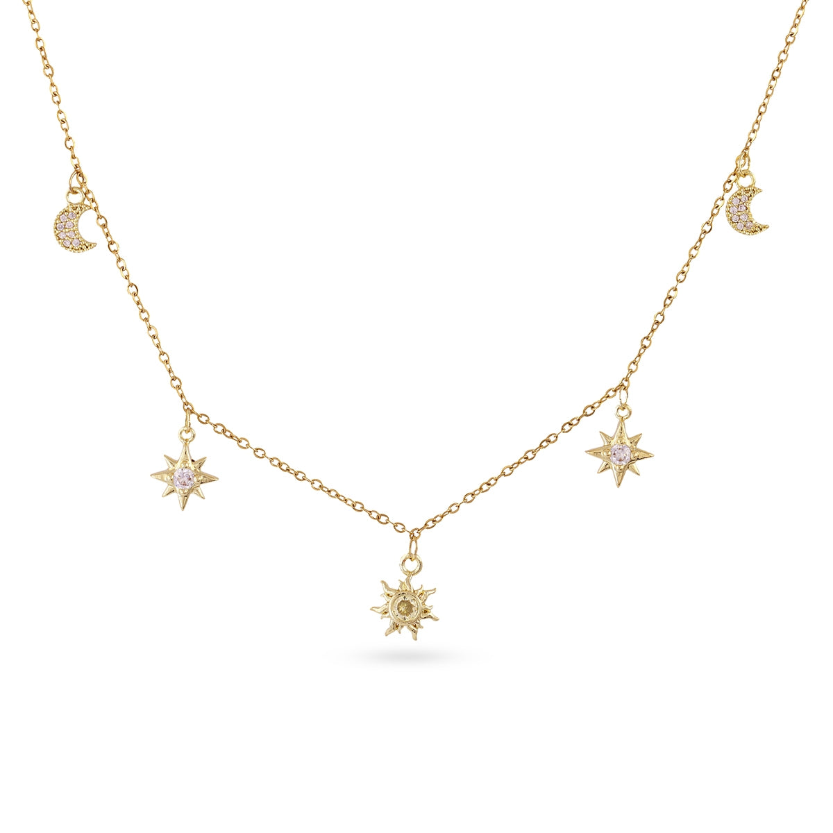 Collar Shine Dazzling Dorado Anartxy