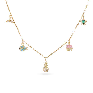 Collar Shine Swell Dorado Anartxy