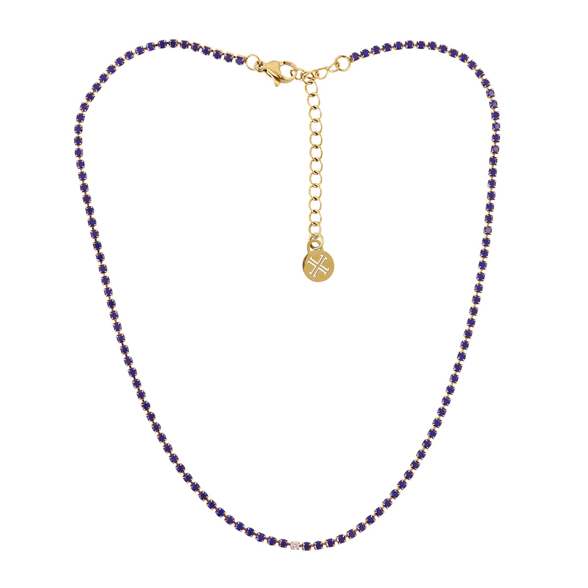 Collar Sparkle Lit Azul Anartxy