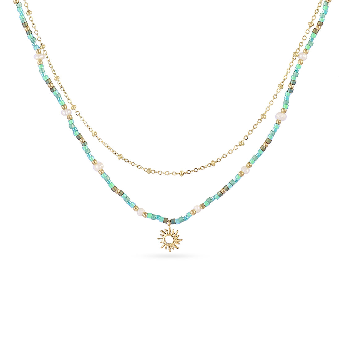 Collar Spirit Amarine Verde Anartxy