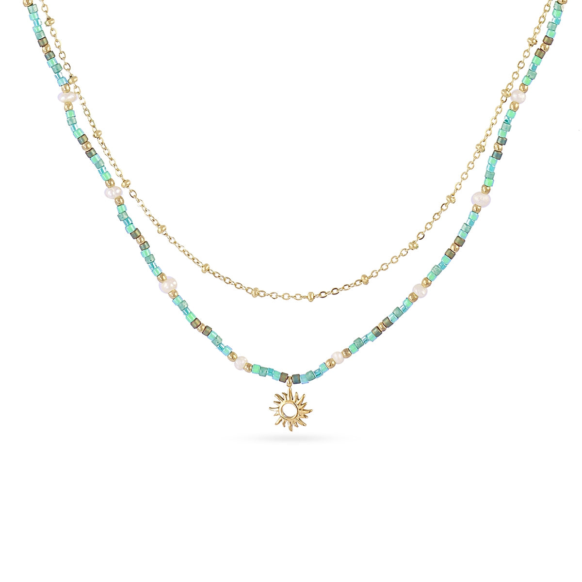Collar Spirit Amarine Verde Anartxy