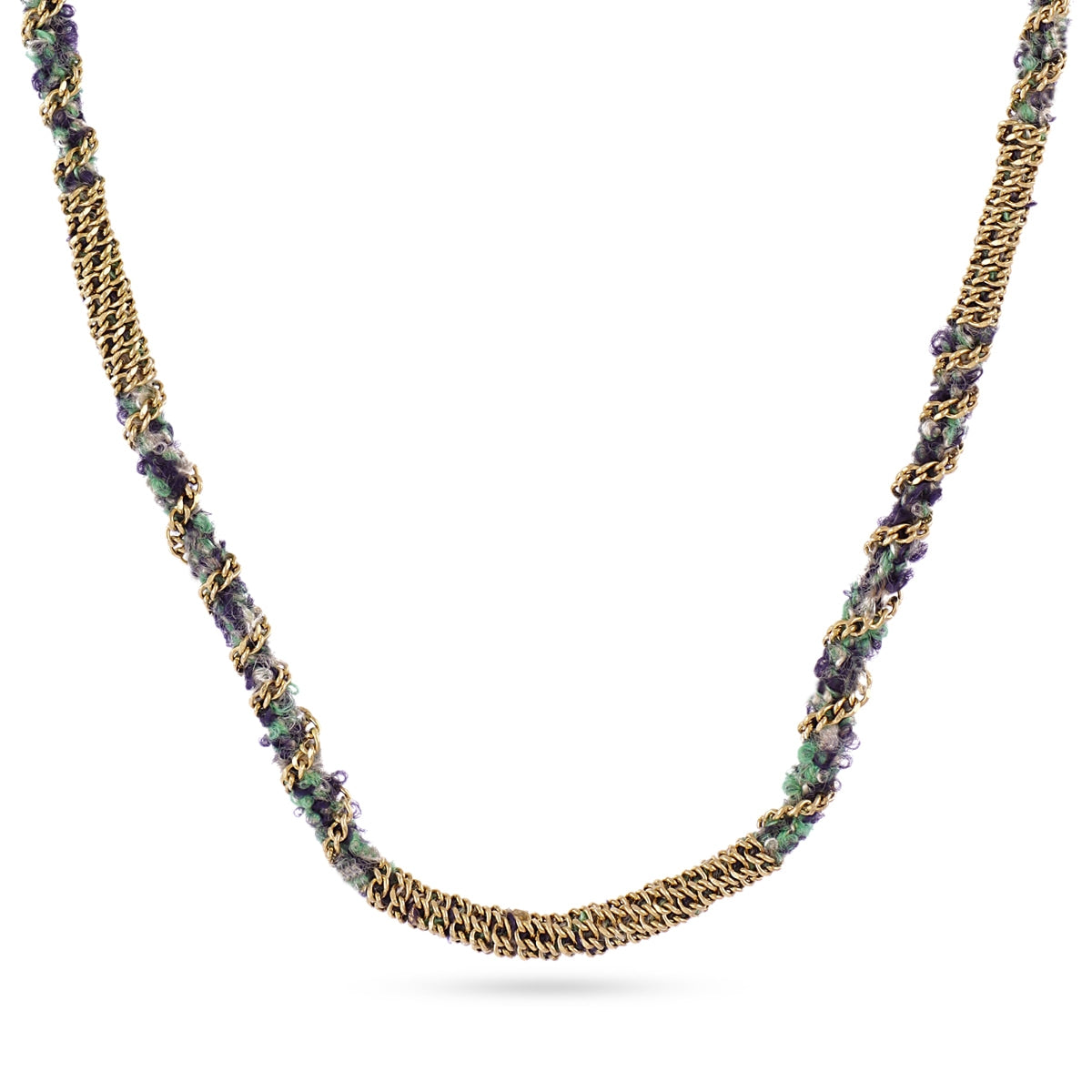 Collar Spirit Bogolan Verde Anartxy