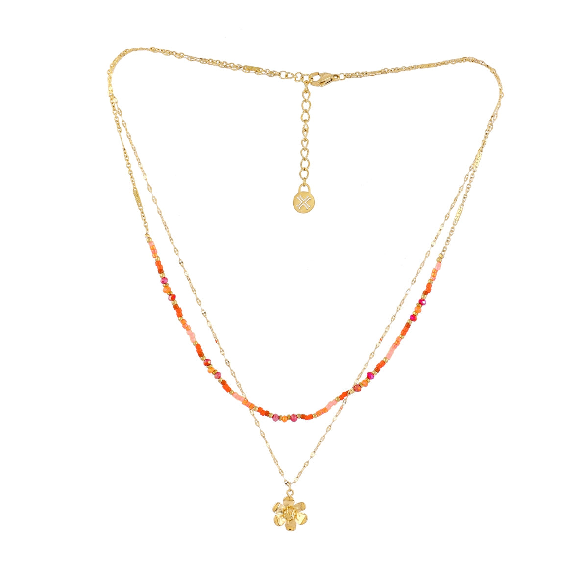Collar Spirit Calith Naranja Anartxy