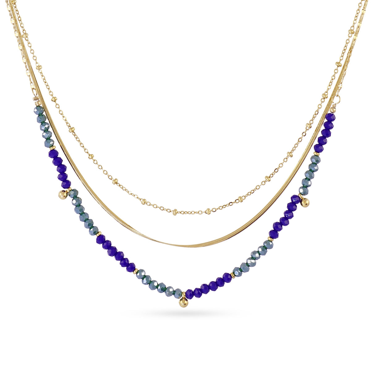 Collar Spirit Circlen Azul Anartxy