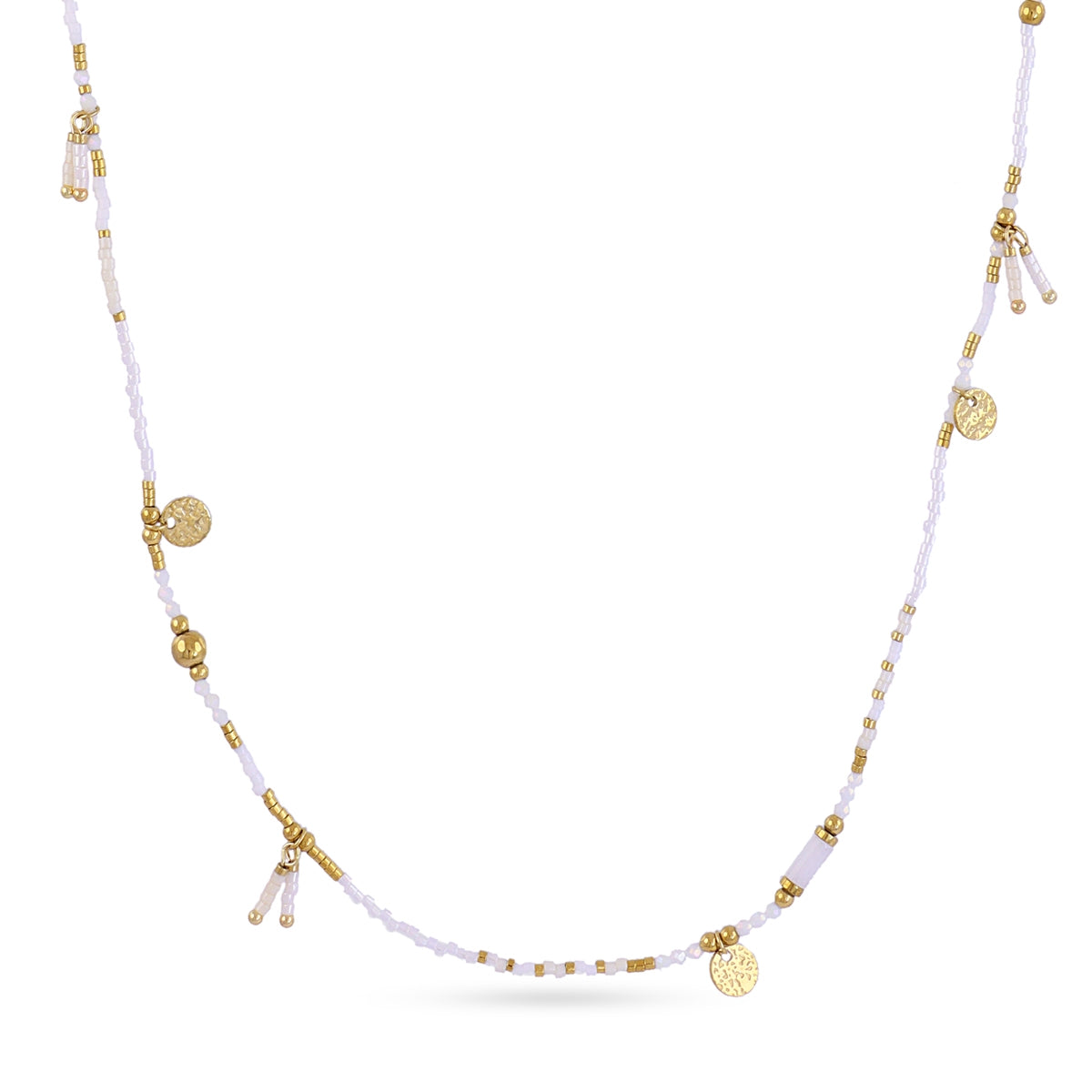 Collar Spirit Earth Blanco Anartxy