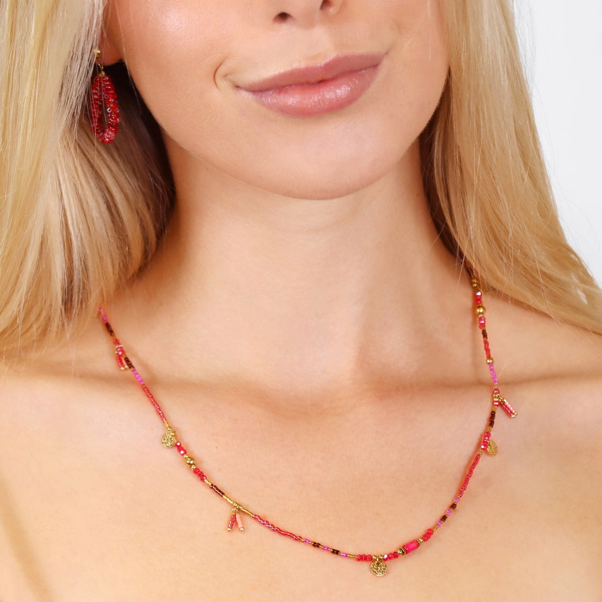 Collar Spirit Earth Fucsia Anartxy