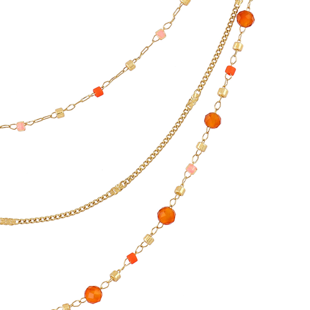 Collar Spirit Fizz Naranja Anartxy