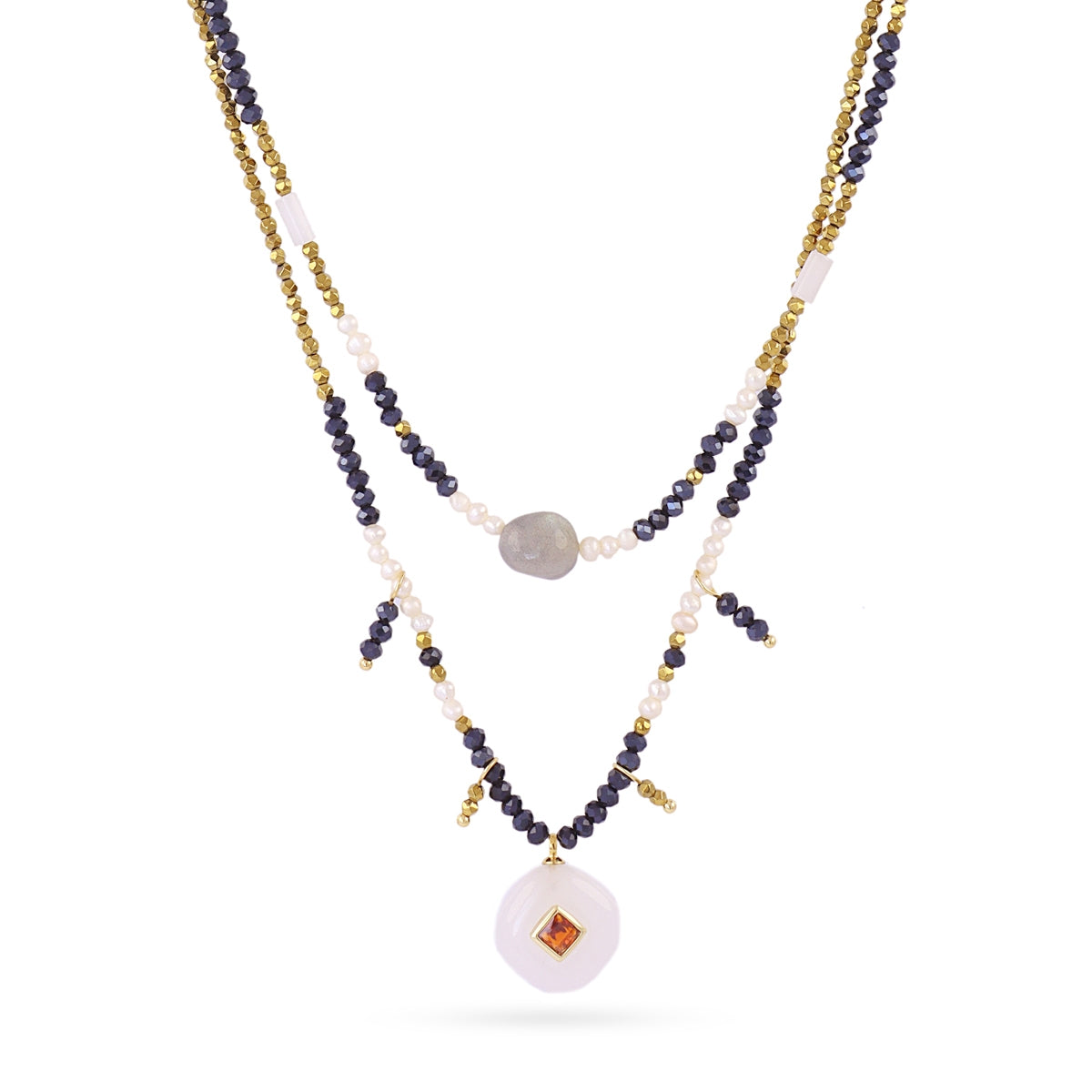 Collar Spirit Iris Negro Anartxy