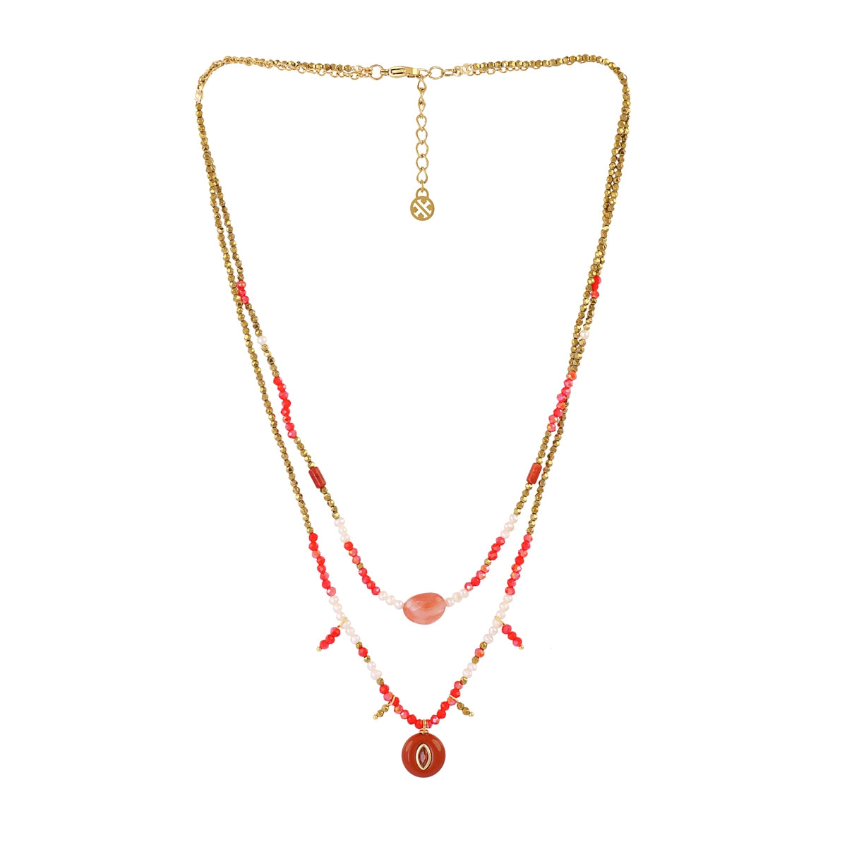 Collar Spirit Iris Naranja Anartxy