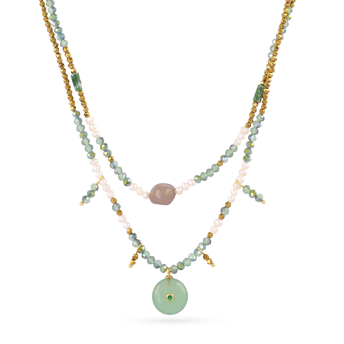 Collar Spirit Iris Verde Anartxy