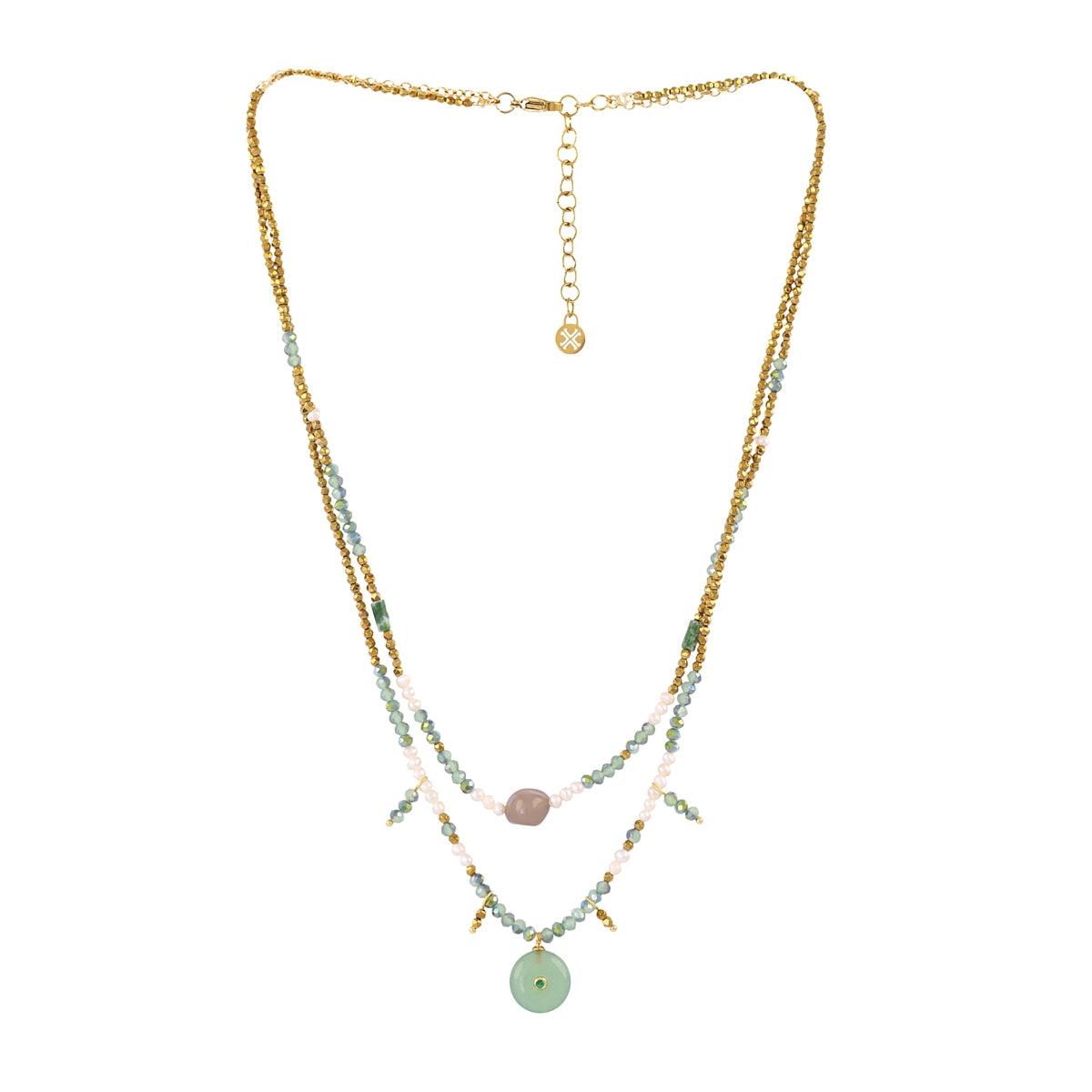Collar Spirit Iris Verde Anartxy