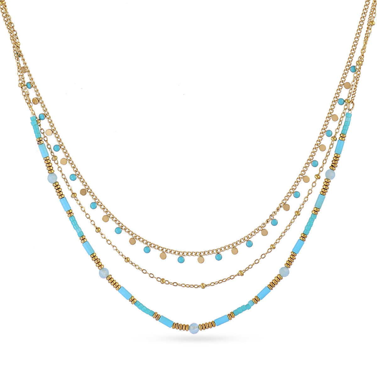 Collar Spirit Lixi Turquesa Anartxy