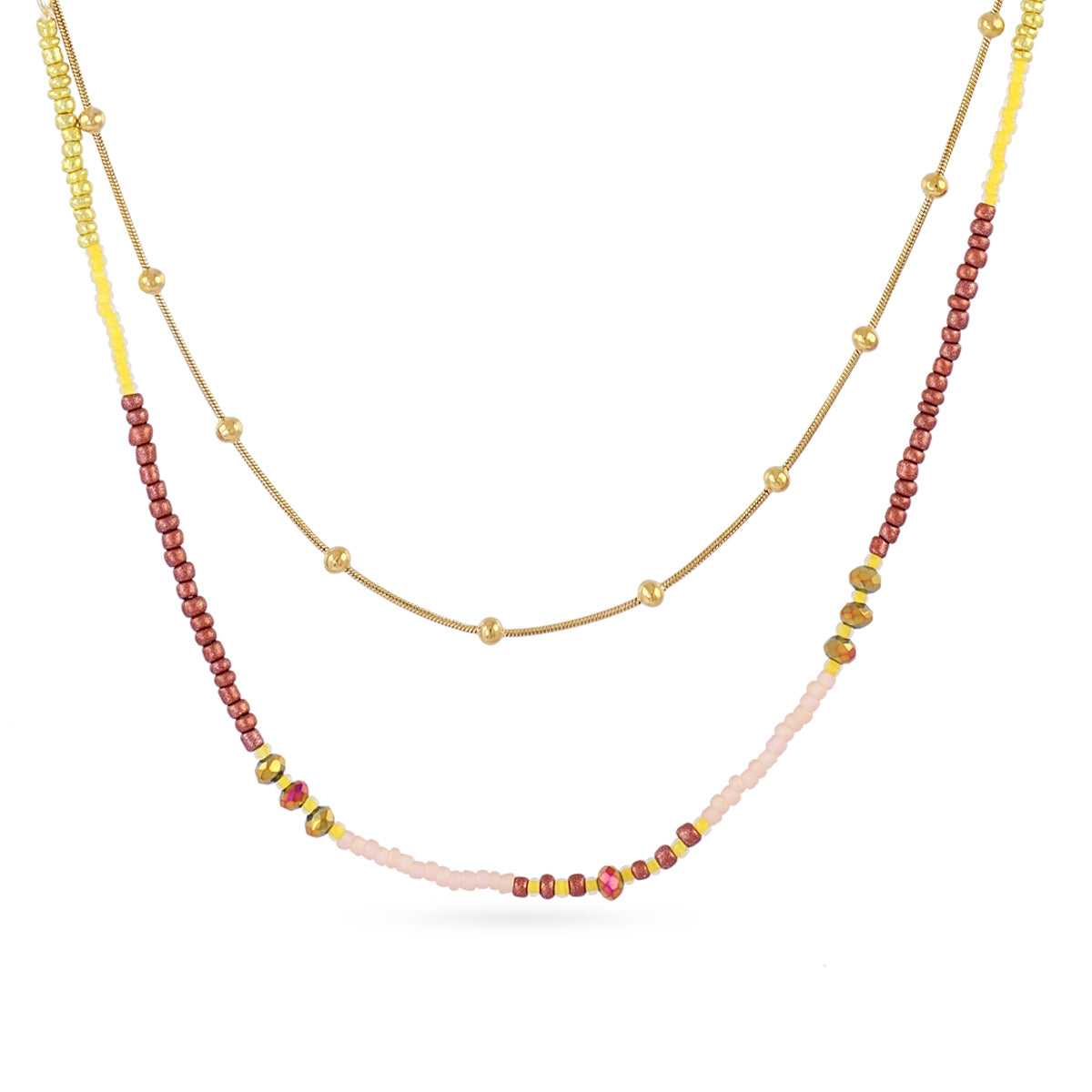 Collar Spirit Nerisse Honey Dorado Anartxy