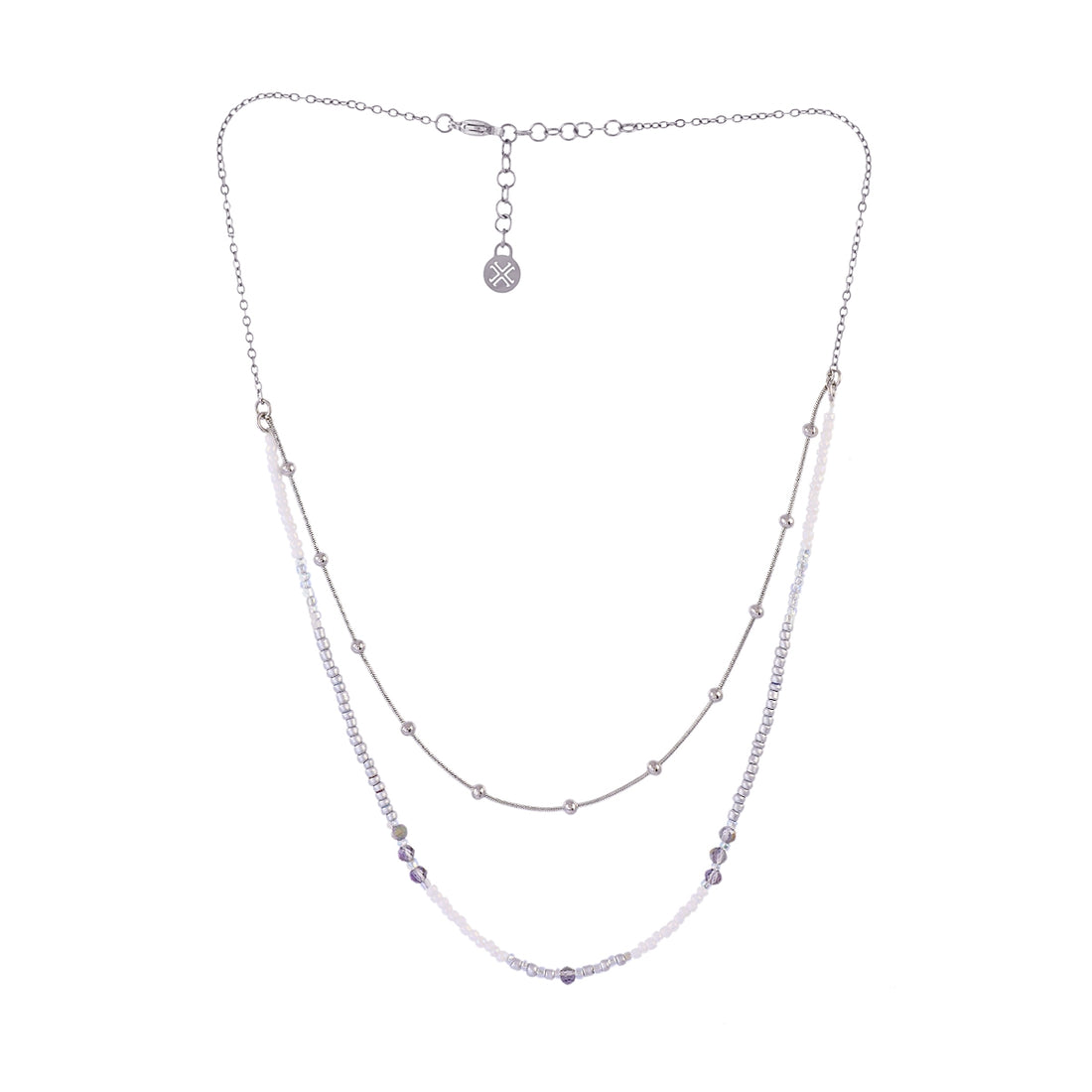 Collar Spirit Nerisse Mist Plateado Anartxy