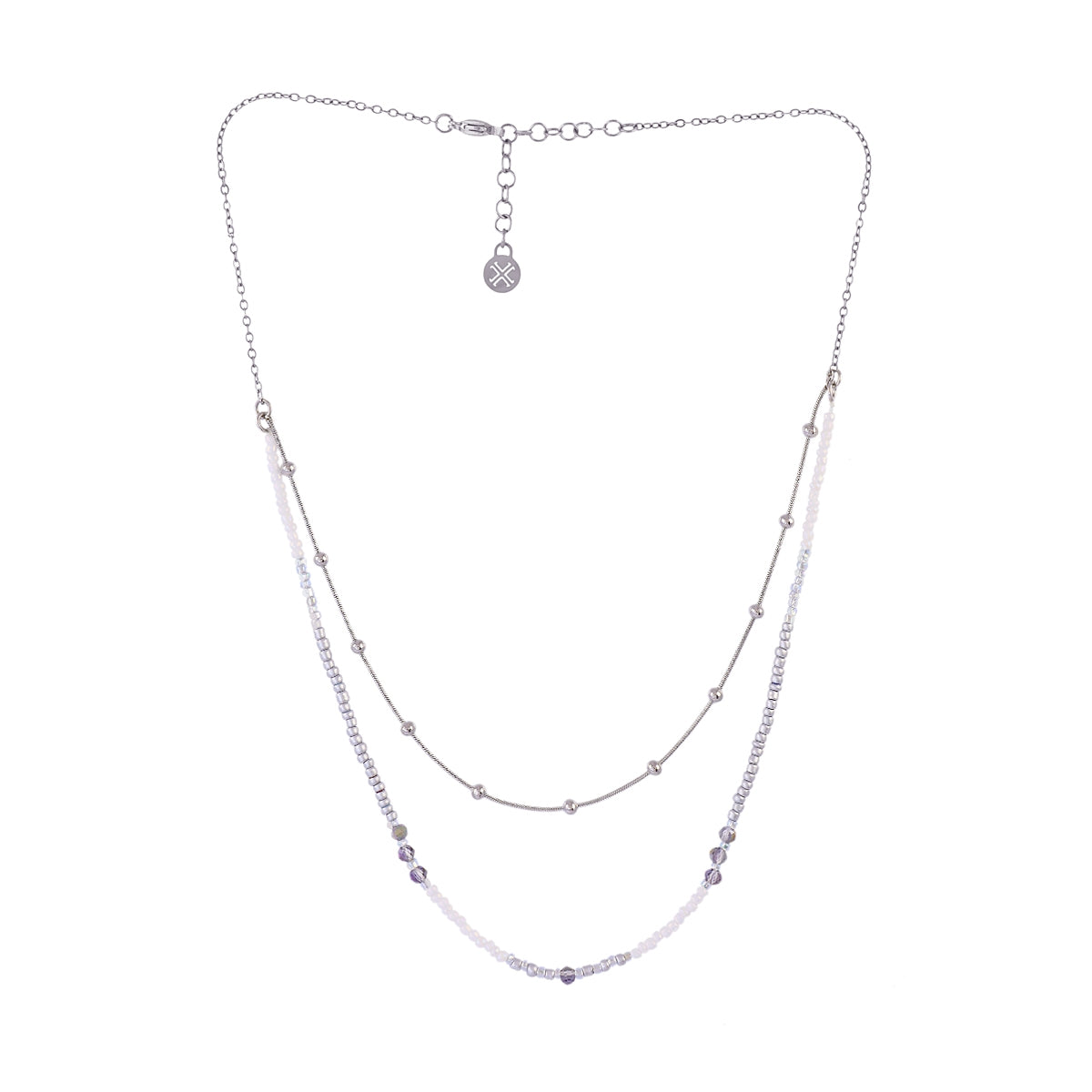Collar Spirit Nerisse Mist Plateado Anartxy