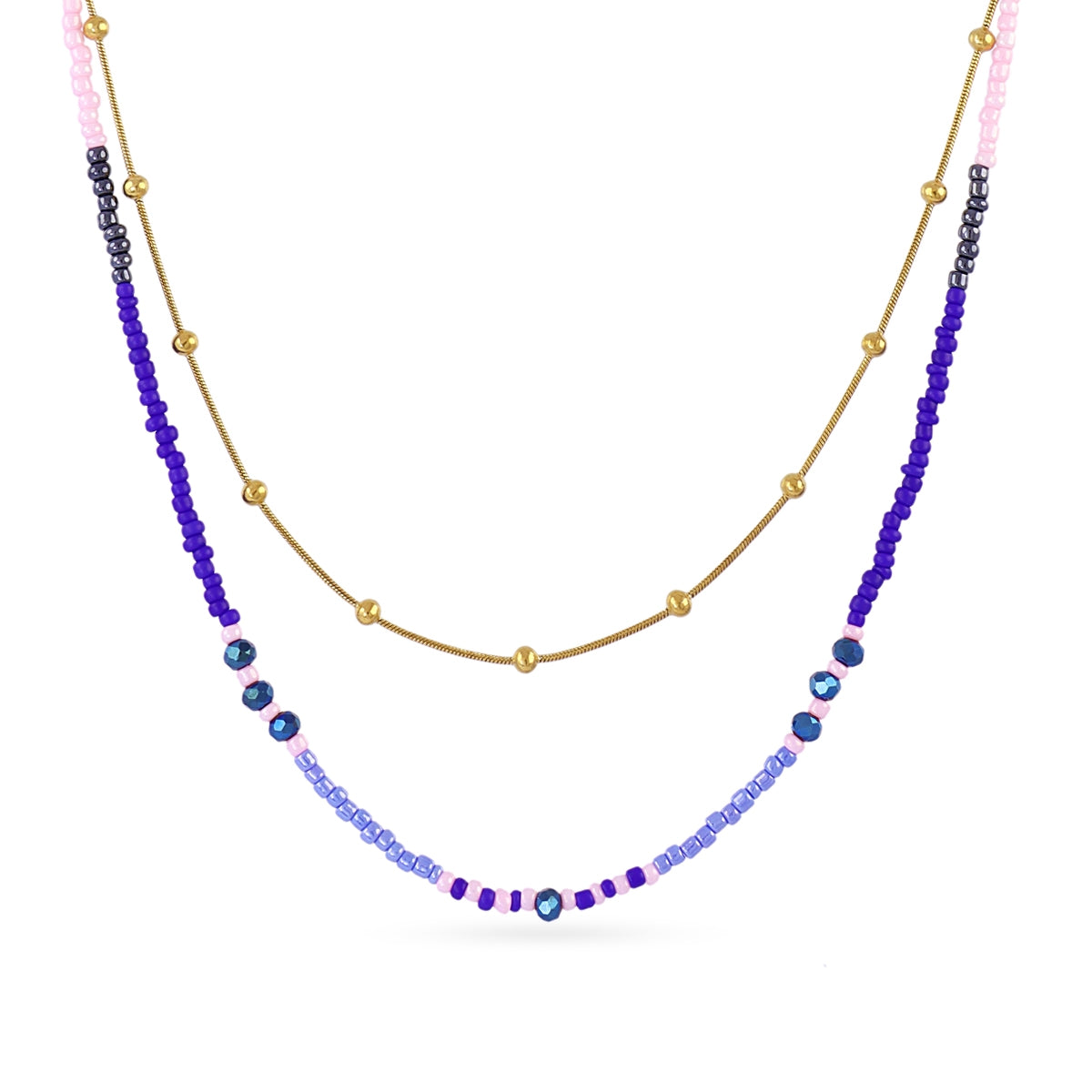 Collar Spirit Nerisse Ocean Dorado Anartxy