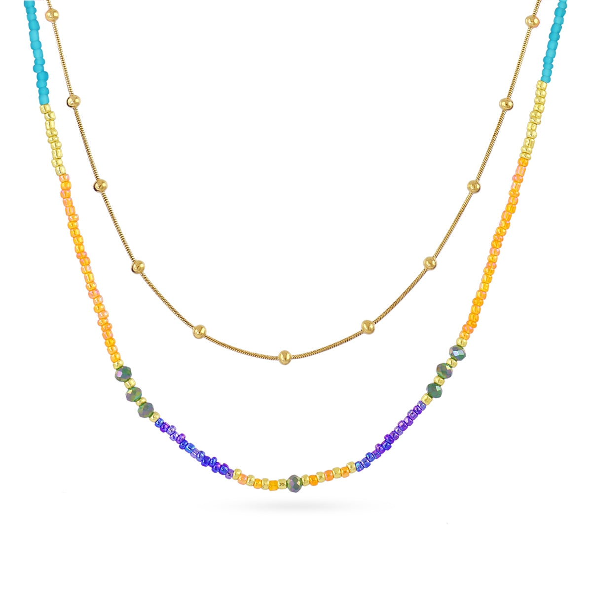 Collar Spirit Nerisse Prism Dorado Anartxy