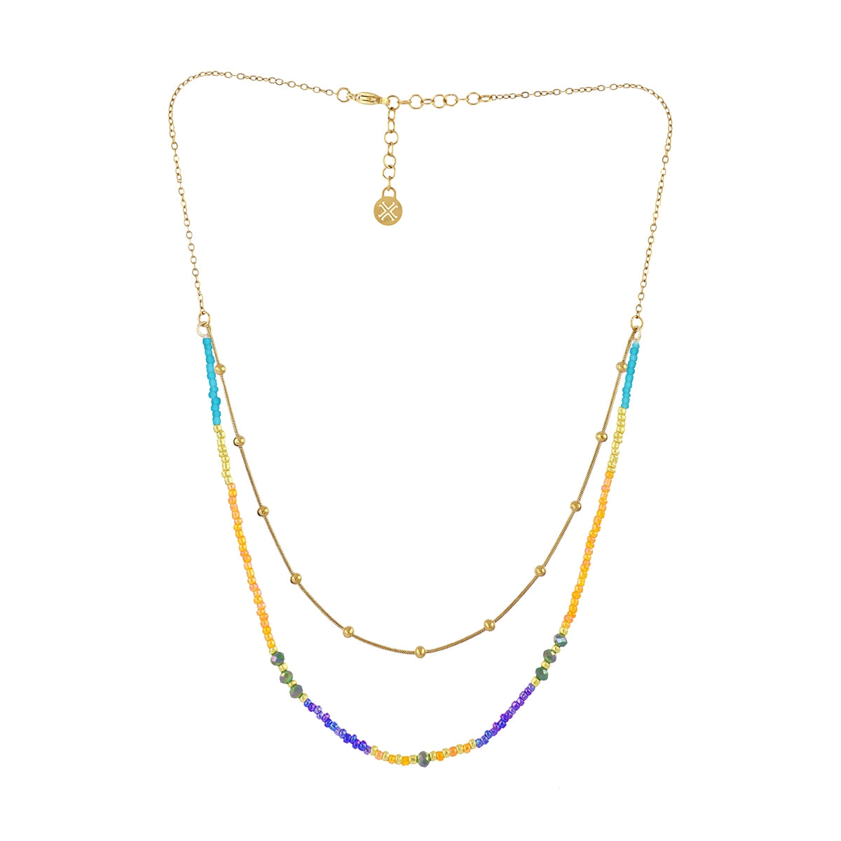 Collar Spirit Nerisse Prism Dorado Anartxy