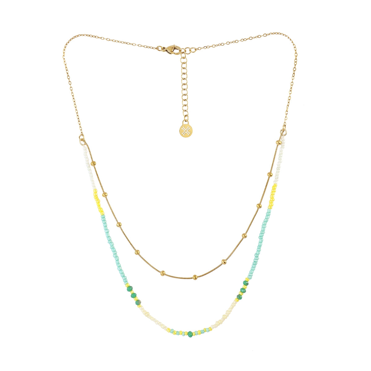 Collar Spirit Nerisse Sky Dorado Anartxy