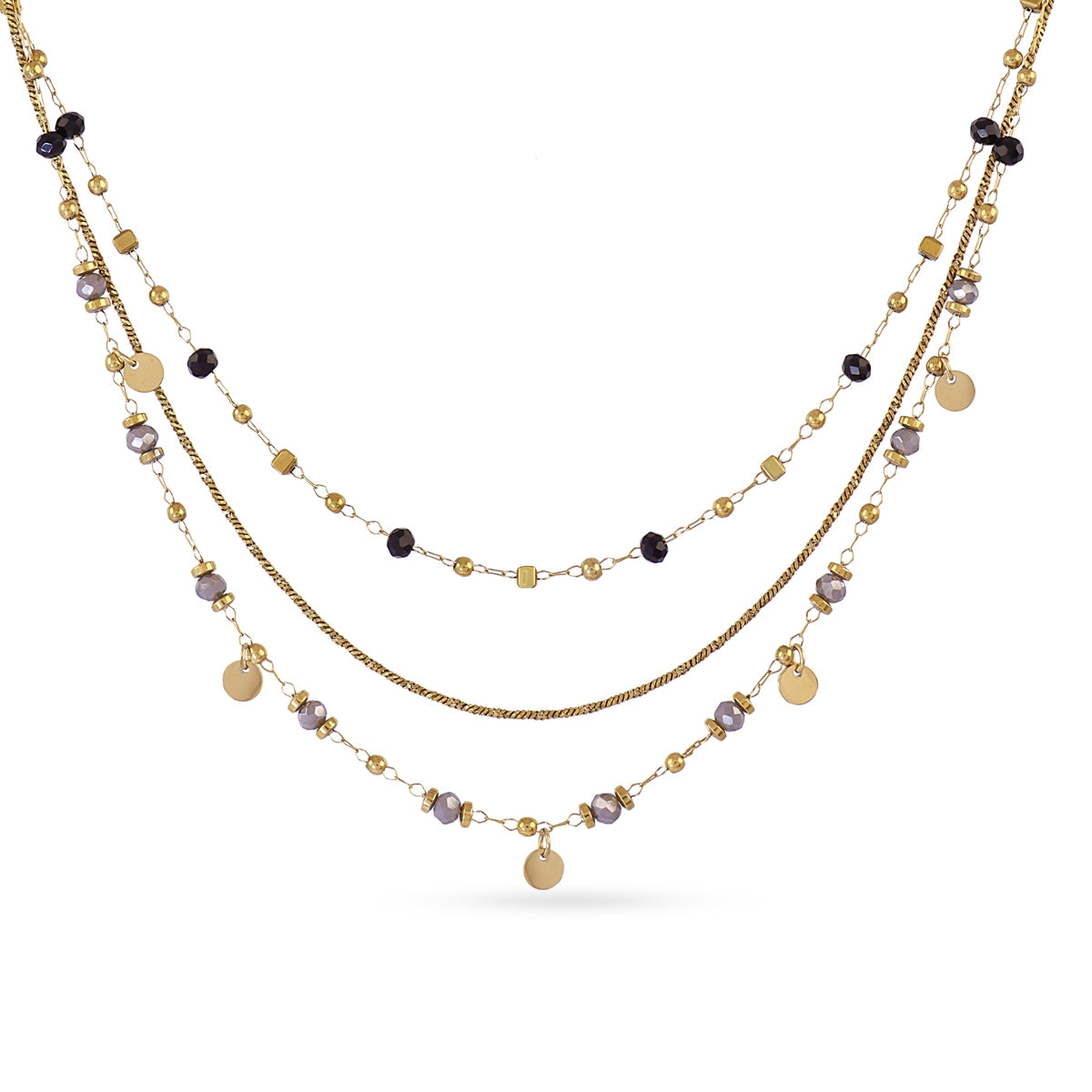 Collar Spirit Vilo Negro Anartxy
