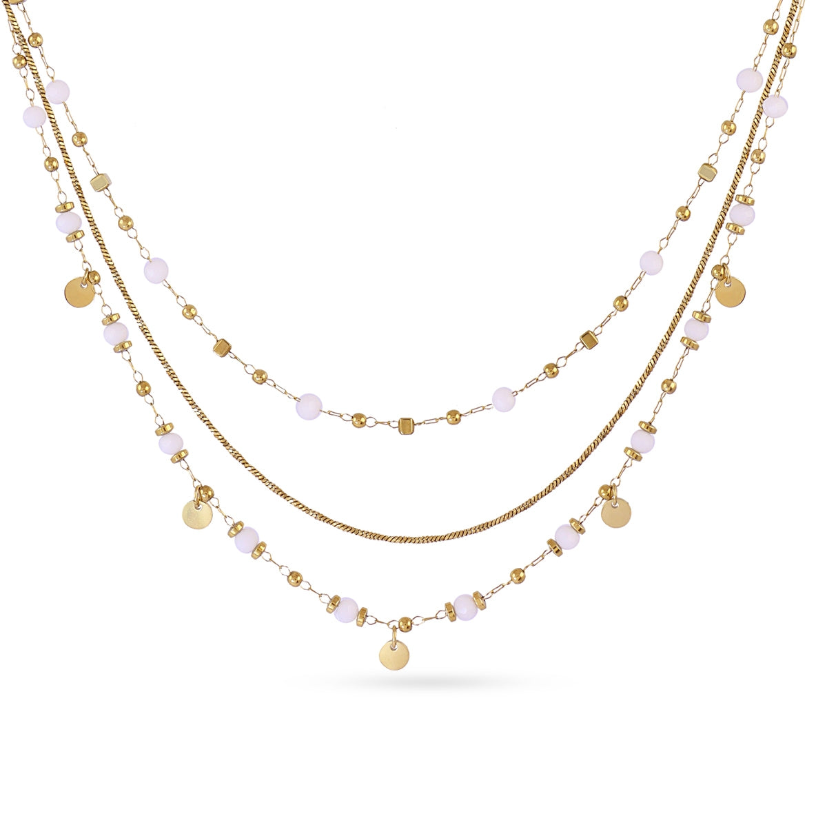 Collar Spirit Vilo Blanco Anartxy
