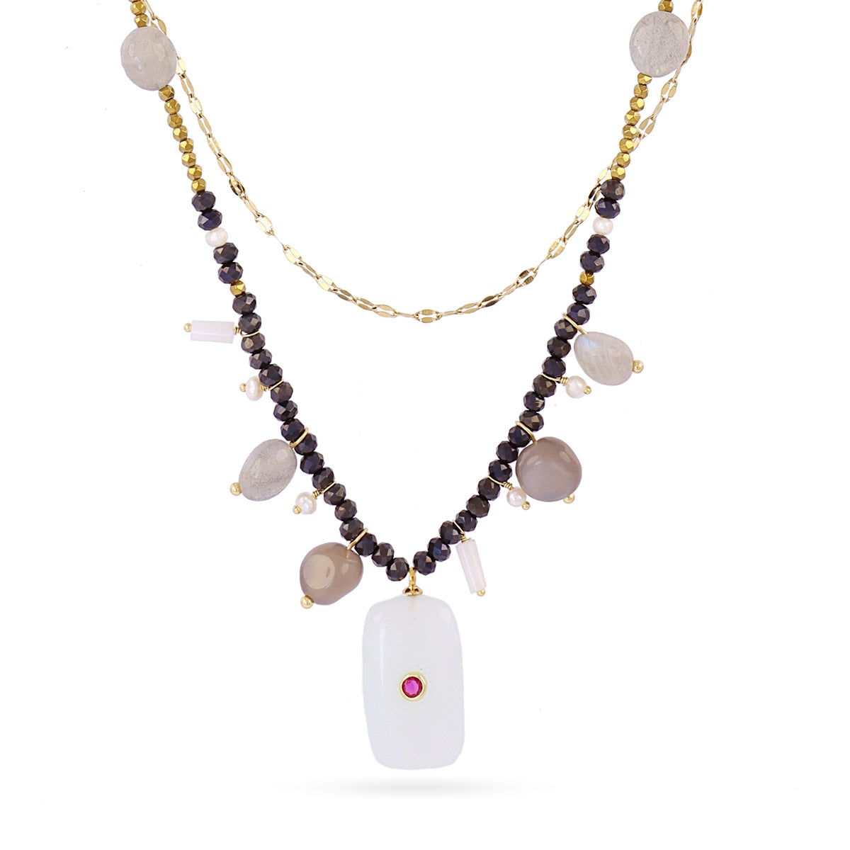 Collar Spirit Vitra Negro Anartxy