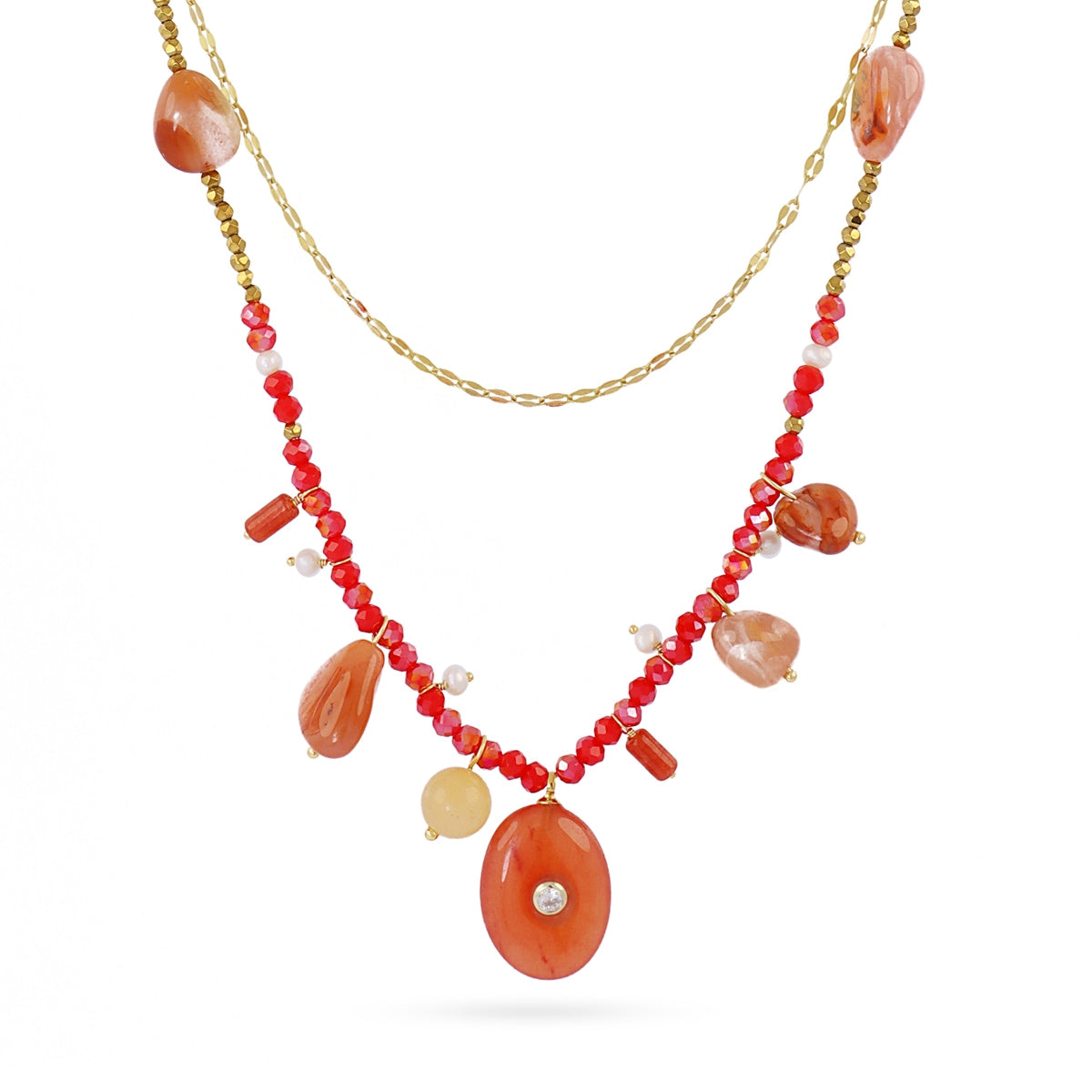 Collar Spirit Vitra Naranja Anartxy