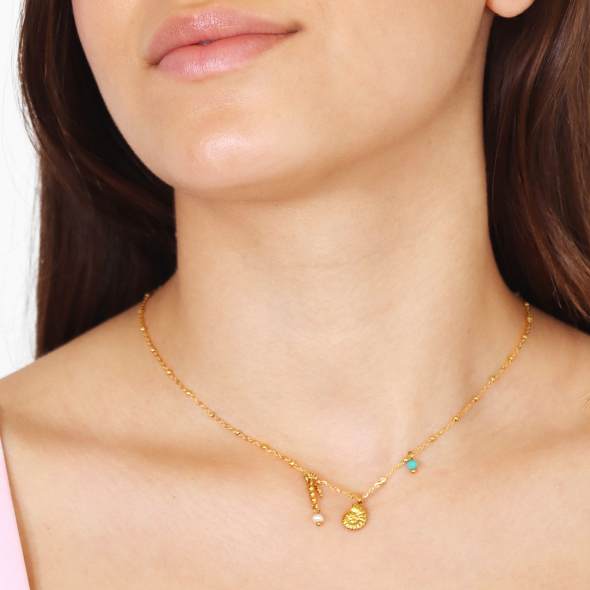 Collar Tide Wavey Dorado Anartxy