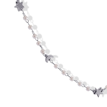 Collar Tireno Plateado Anartxy