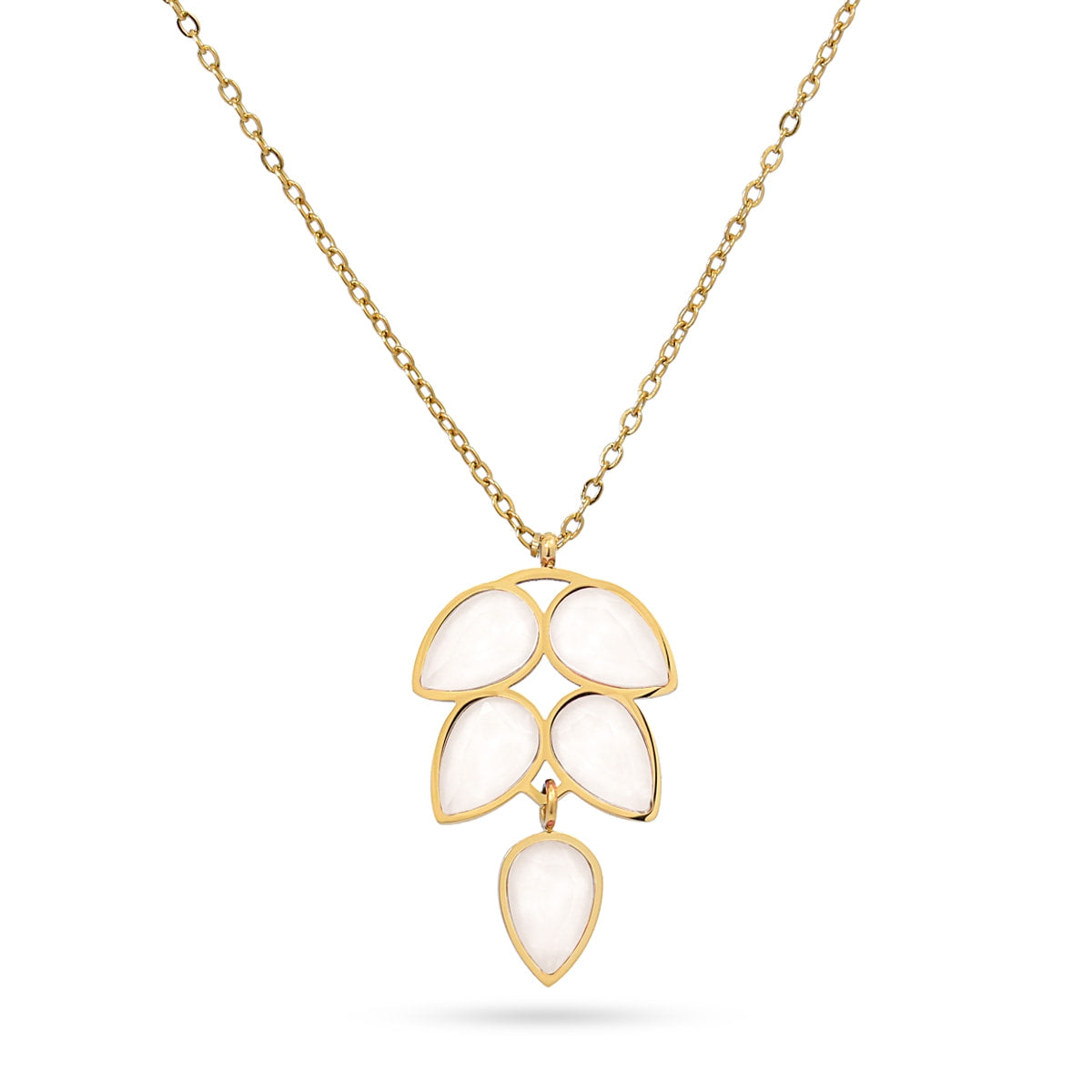 Collar Drops Star Blanco Anartxy