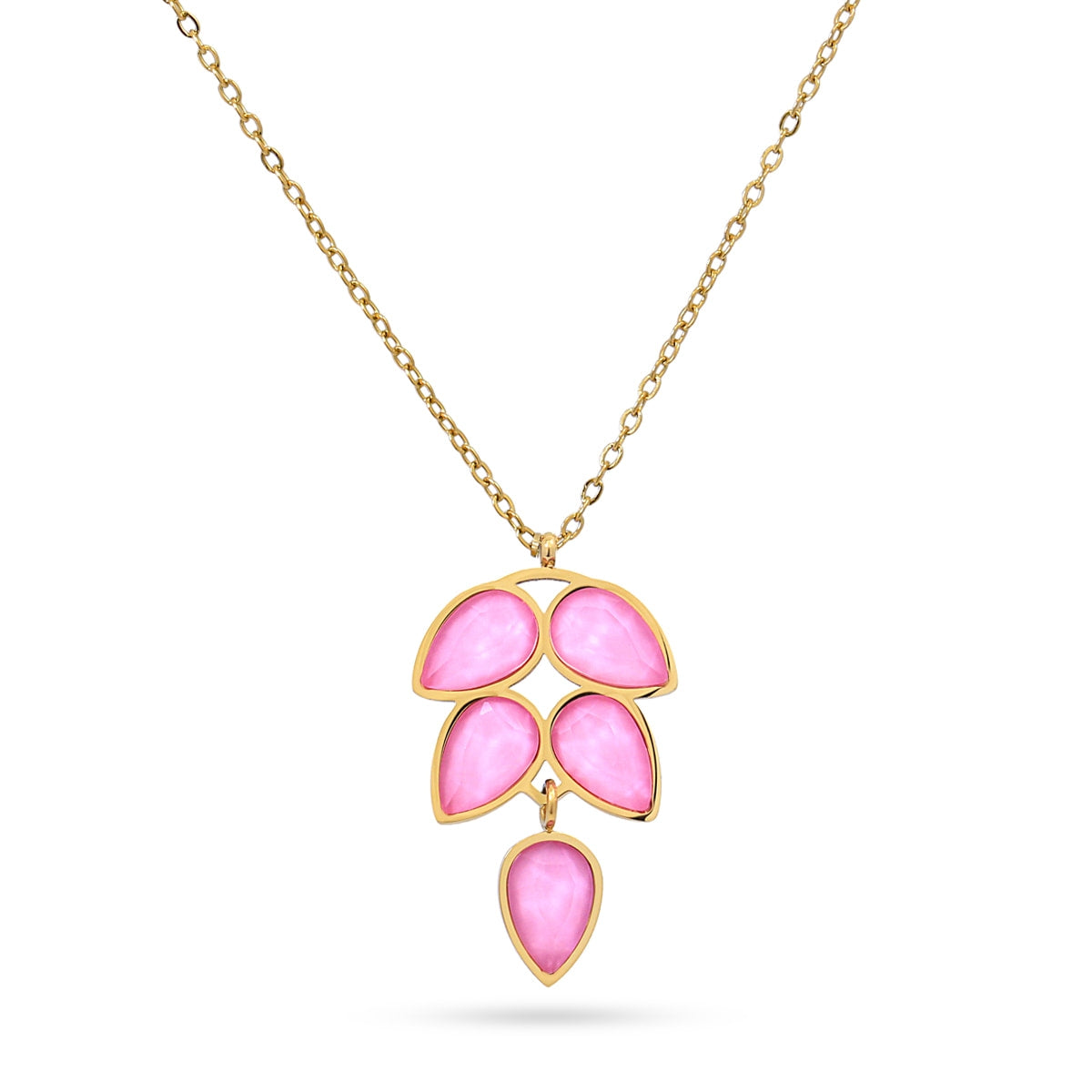 Collar Drops Star Rosa Anartxy