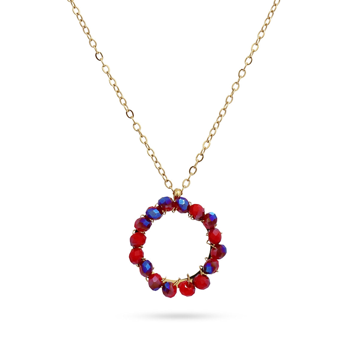 Collar Levity Whisper Rojo Anartxy