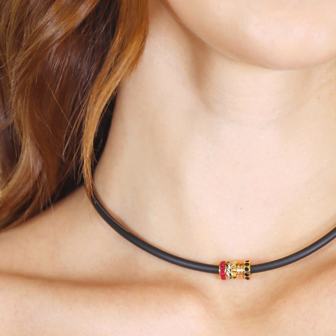 Collar Vandal Ravage Combinado metalizado Anartxy