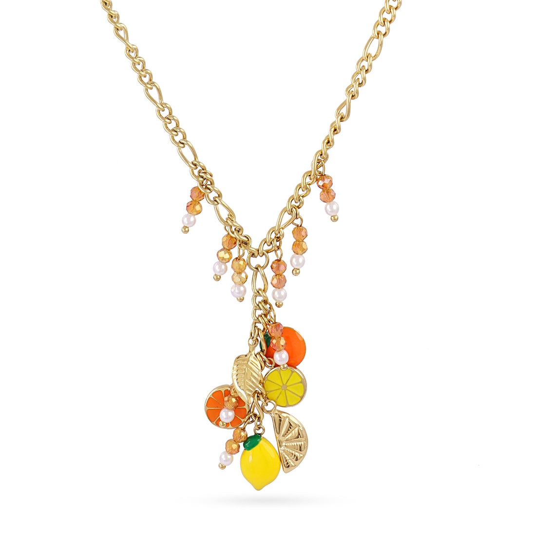 Collar Vine Citric Dorado Anartxy