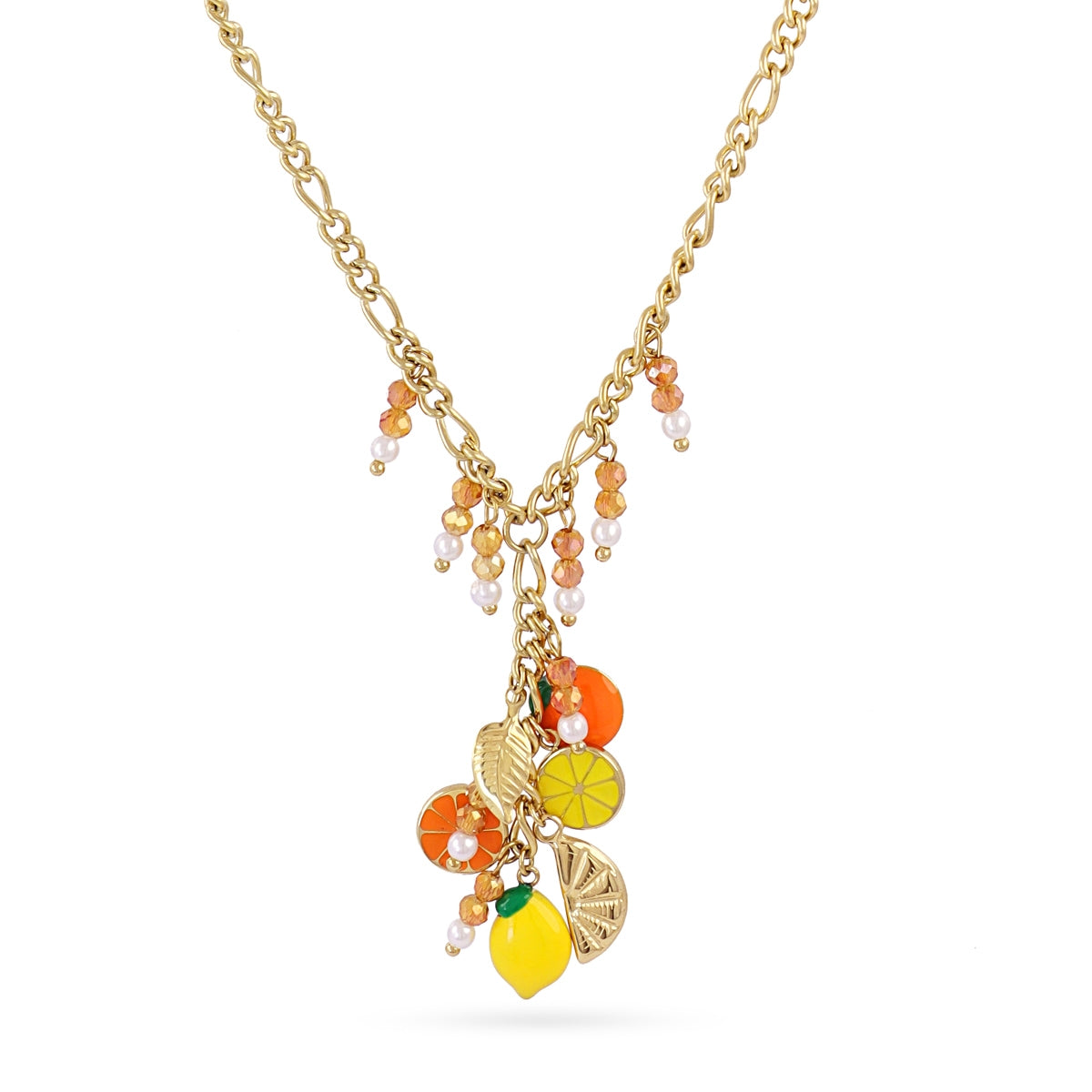 Collar Vine Citric Dorado Anartxy