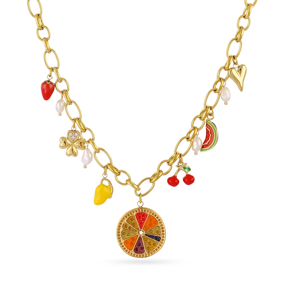 Collar Vine Juvela Dorado Anartxy