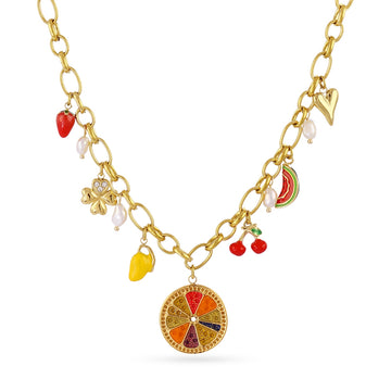 Collar Vine Juvela Dorado Anartxy