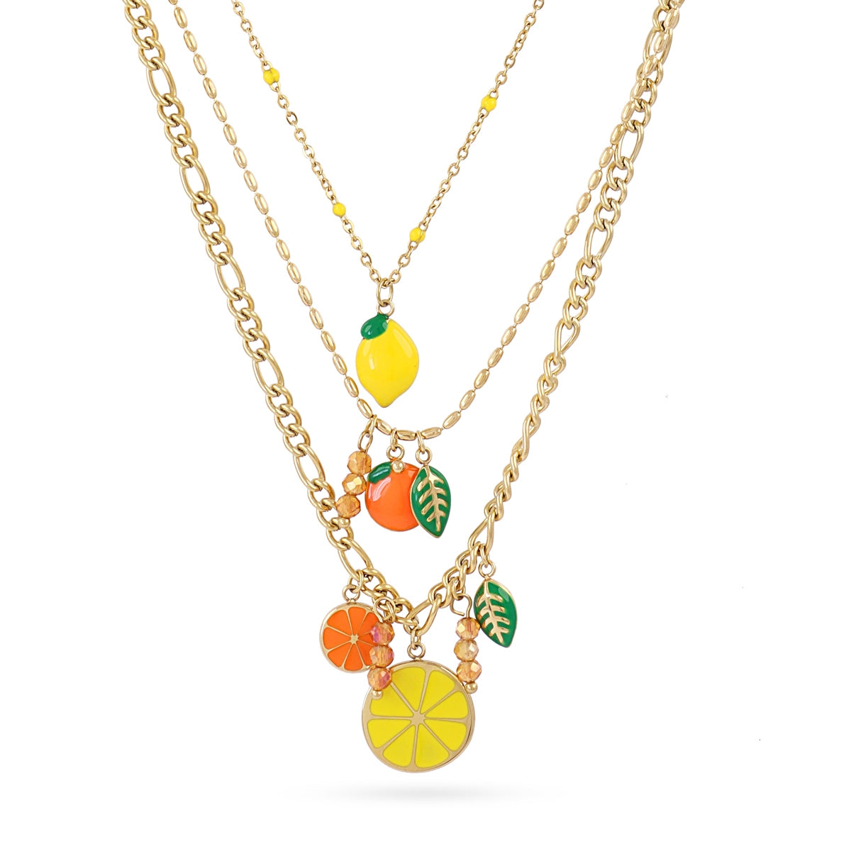 Collar Vine Lemina Dorado Anartxy