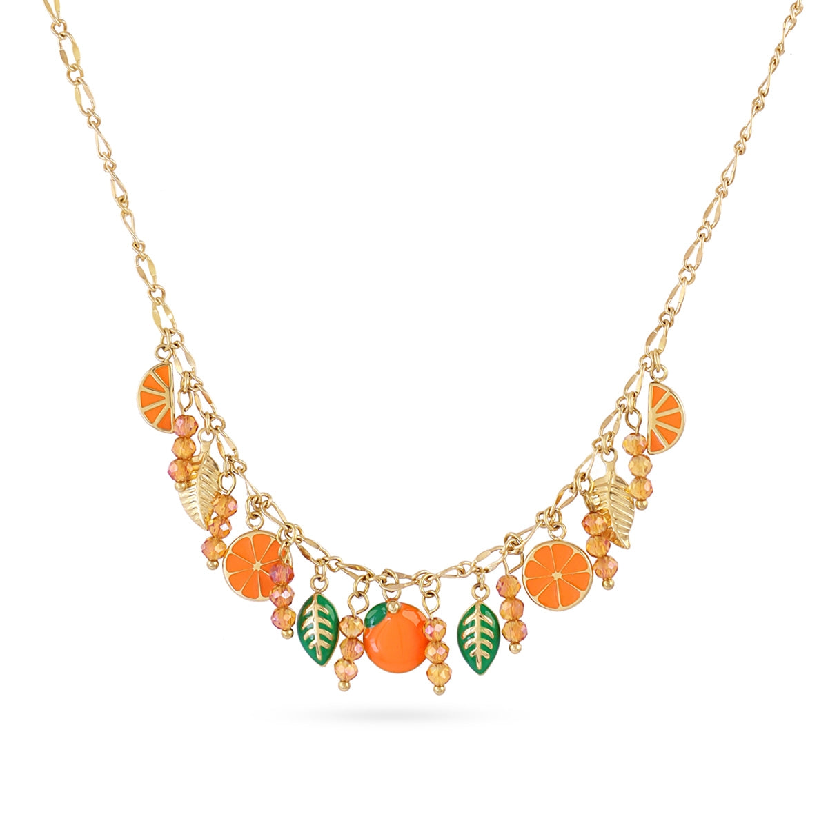 Collar Vine Peely Naranja Anartxy